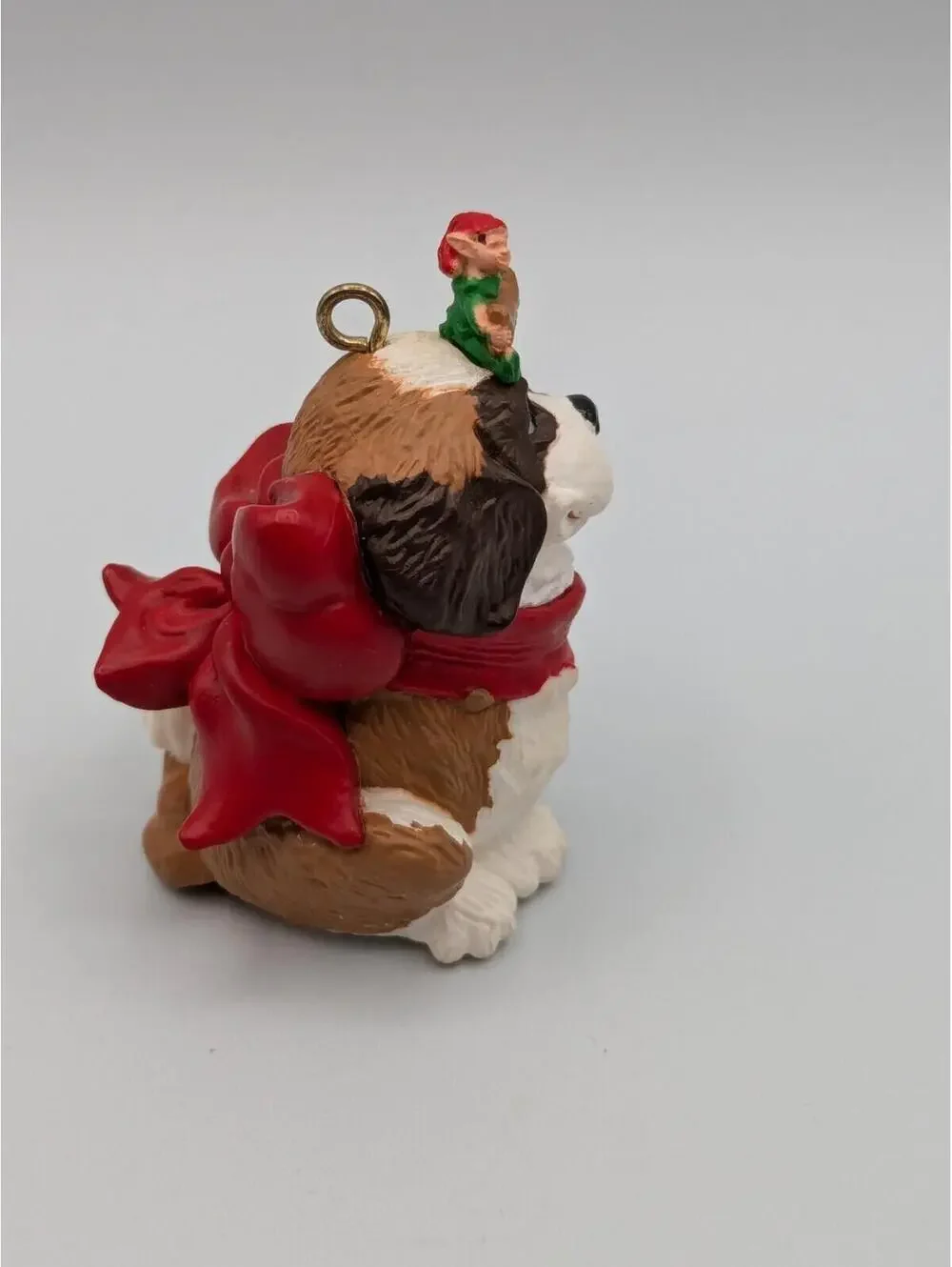 Hallmark Keepsake Puppy's Best Friend 1986 Vintage Christmas Ornament